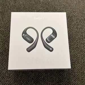 SHOKZ OpenFit Air:Open-Ear Headphones, True Wireless Earbuds-Black